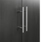 Camberly 4 Door/1 Drawer Storage Cabinet, Black Oak - Black Oak