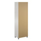 Camberly 4 Door/1 Drawer Storage Cabinet, Ivory Oak - Ivory Oak