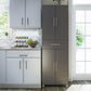 Camberly 4 Door/1 Drawer Storage Cabinet - Graphite Grey