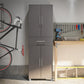 Camberly 4 Door/1 Drawer Storage Cabinet - Graphite Grey