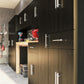 Camberly 24" Utility Storage Cabinet, Black Oak - Black Oak