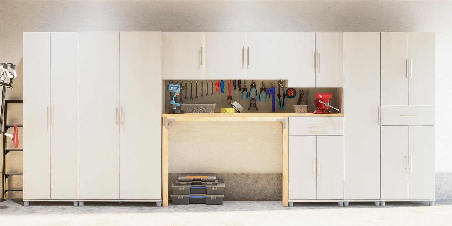 Camberly 24" Utility Storage Cabinet - Ivory Oak