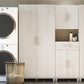 Camberly 24" Utility Storage Cabinet - Ivory Oak