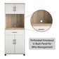 Whitmore Coffee Bar Tall Storage Cabinet - White