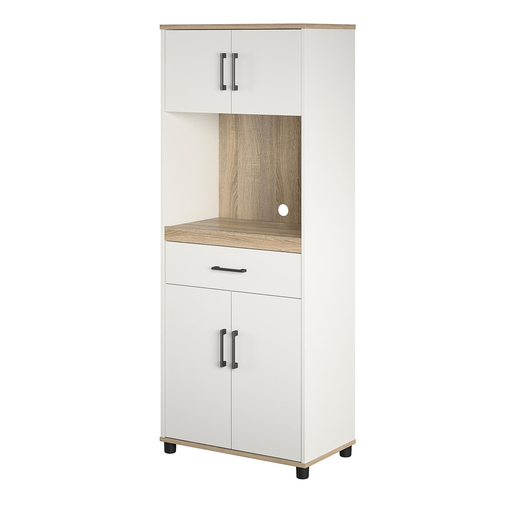 Whitmore Coffee Bar Tall Storage Cabinet - White