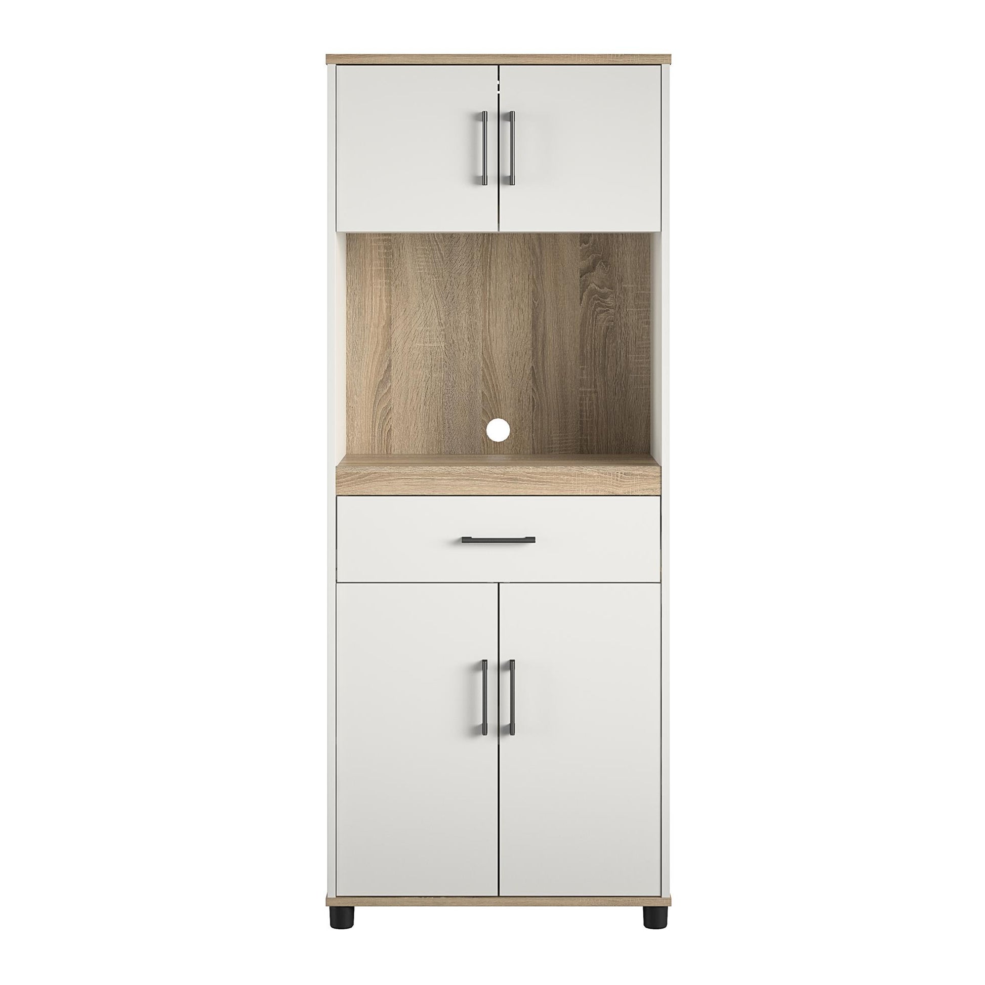 Whitmore Coffee Bar Tall Storage Cabinet - White