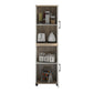 Whitmore 2 Door Multipurpose Storage Cabinet with 4 Shelves - White