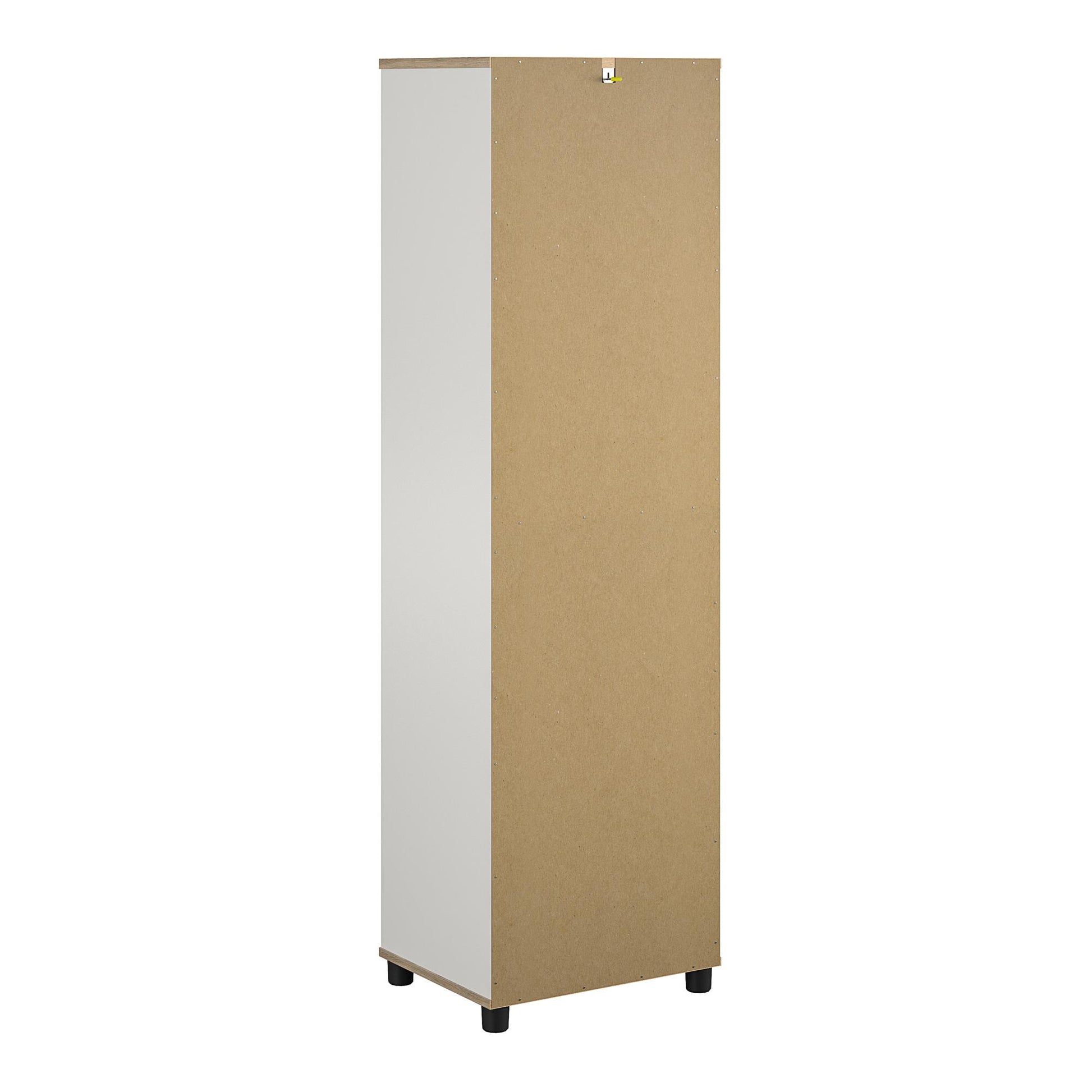 Whitmore 2 Door Multipurpose Storage Cabinet with 4 Shelves - White