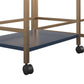 Baylor 2 Piece Student Desk with Rolling Storage Cart - Navy