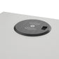 Ravelston Computer Desk and Cabinet Combo with Wireless Charging Port - White