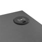 Ravelston Computer Desk and Cabinet Combo with Wireless Charging Port - Black