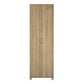 Basin 24 Inch 2 Door Utility Storage Cabinet - Natural