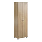 Basin 24 Inch 2 Door Utility Storage Cabinet - Natural