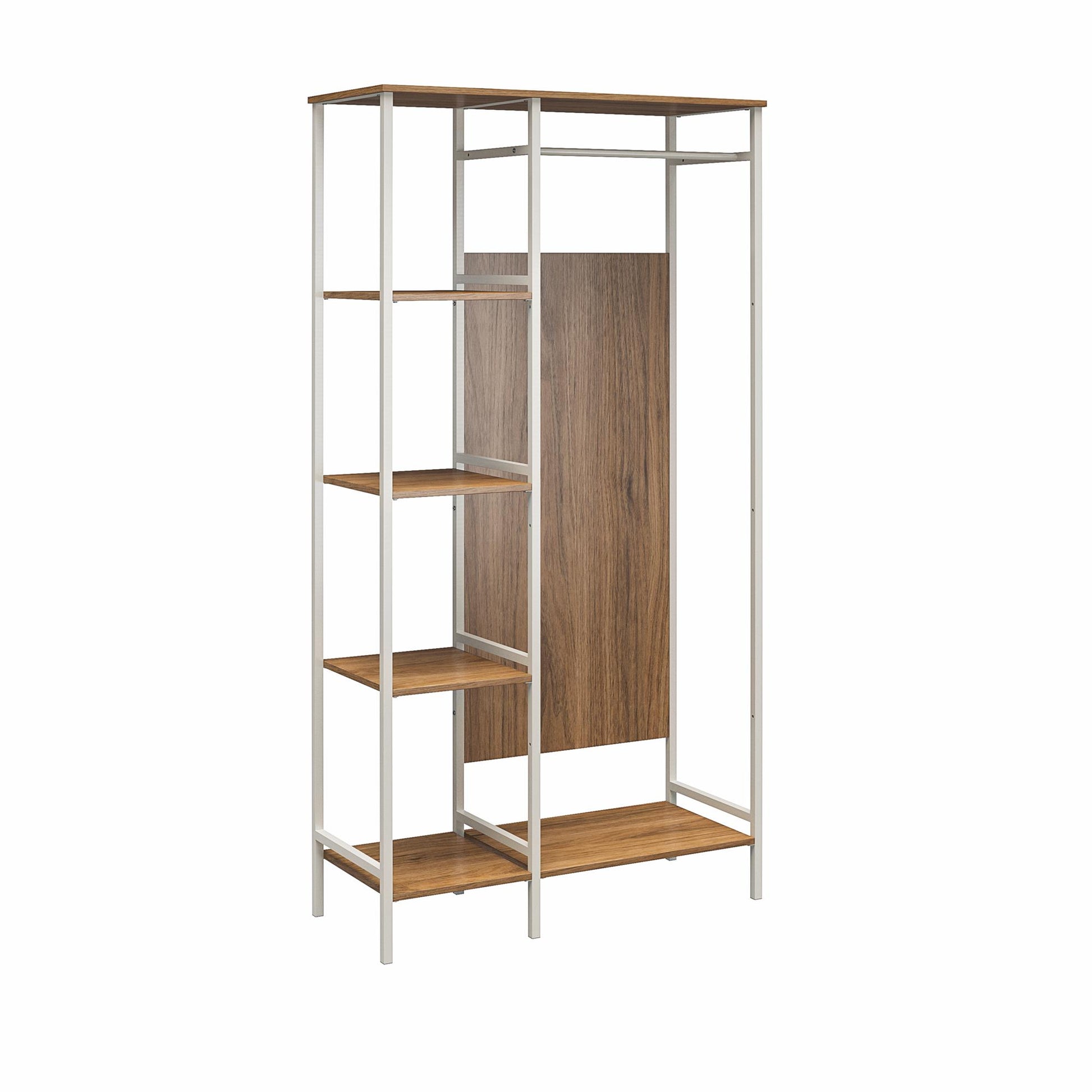 Bexley Open Wardrobe - Walnut
