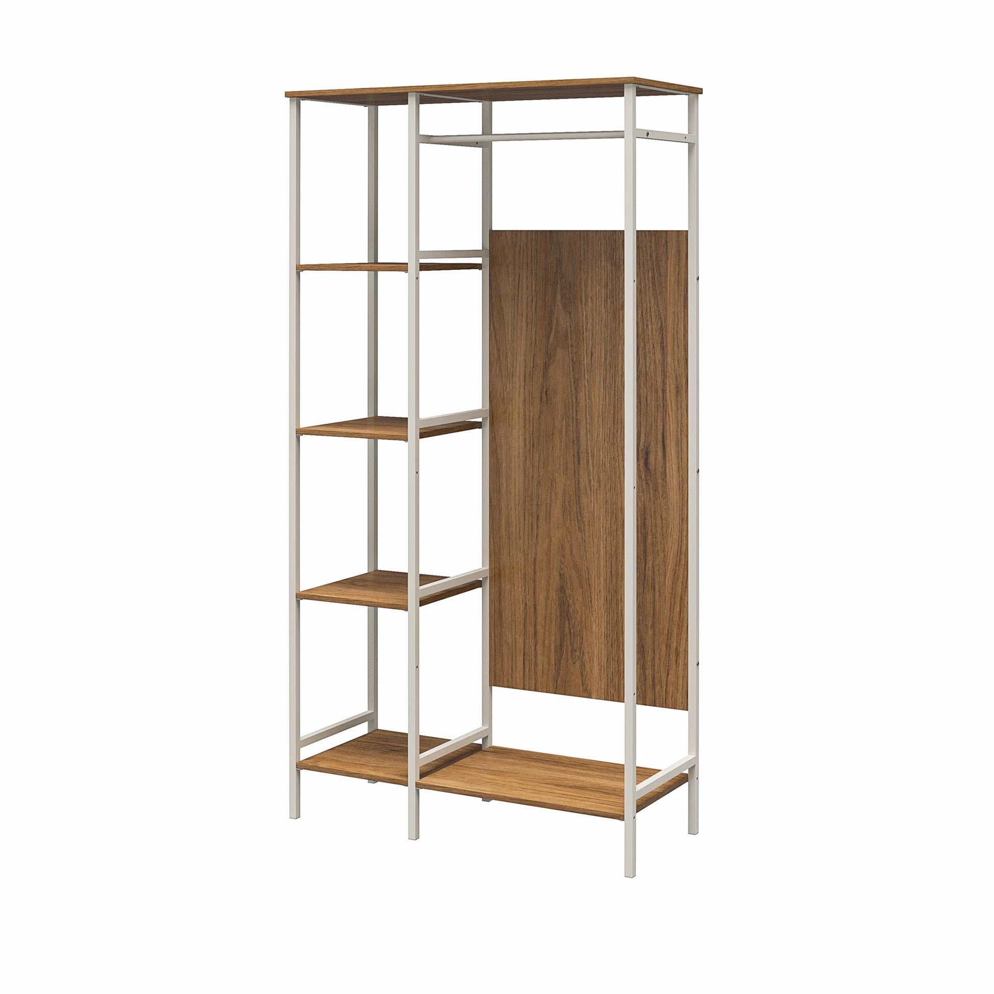 Bexley Open Wardrobe - Walnut