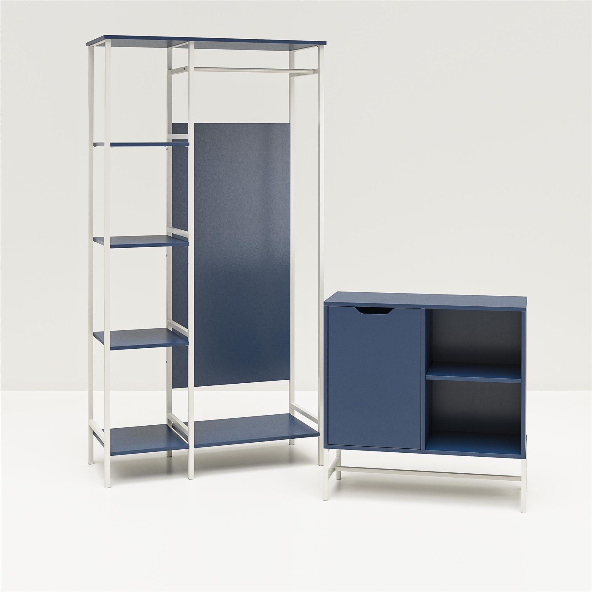 Bexley Open Wardrobe - Navy