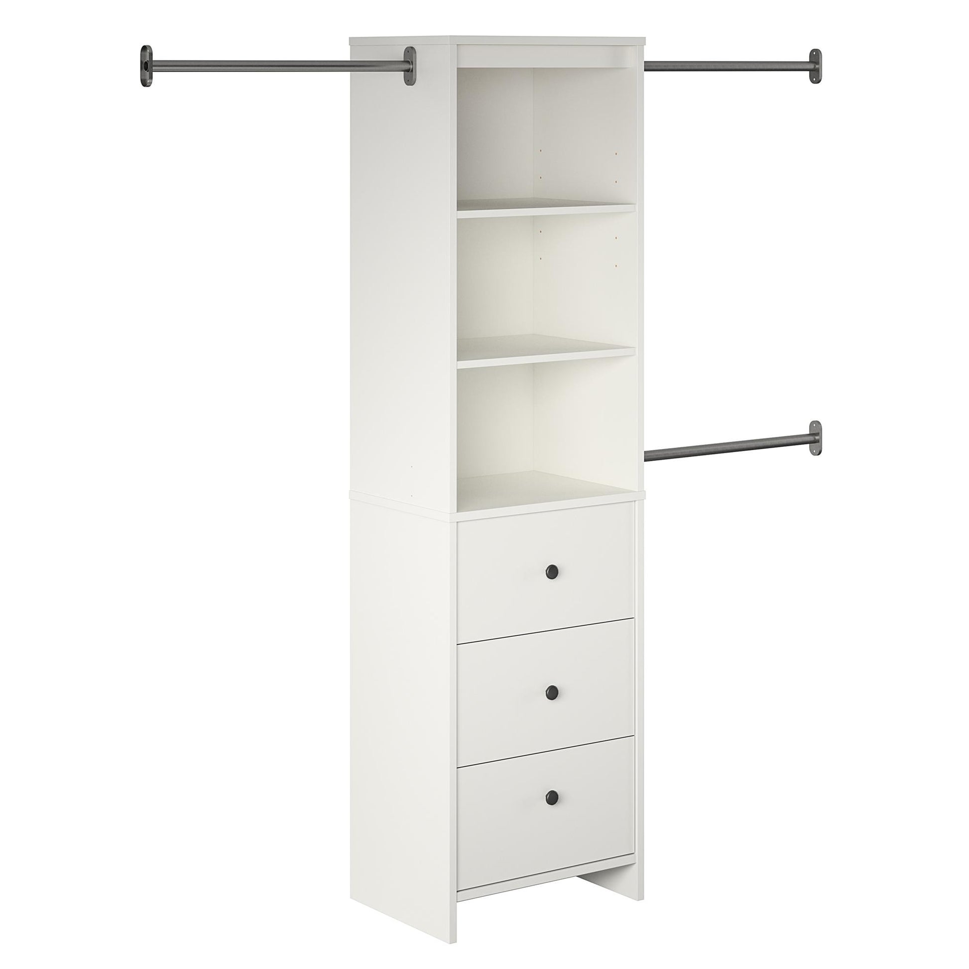 Beckett Closet Storage Organizer  - White