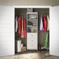 Beckett Closet Storage Organizer  - White
