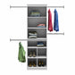 Closet Storage System, Dove Gray - Dove Gray