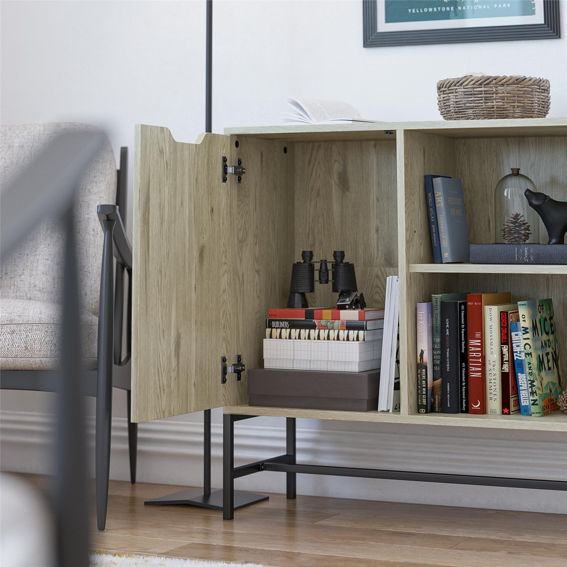 Bexley Bookcase - Natural