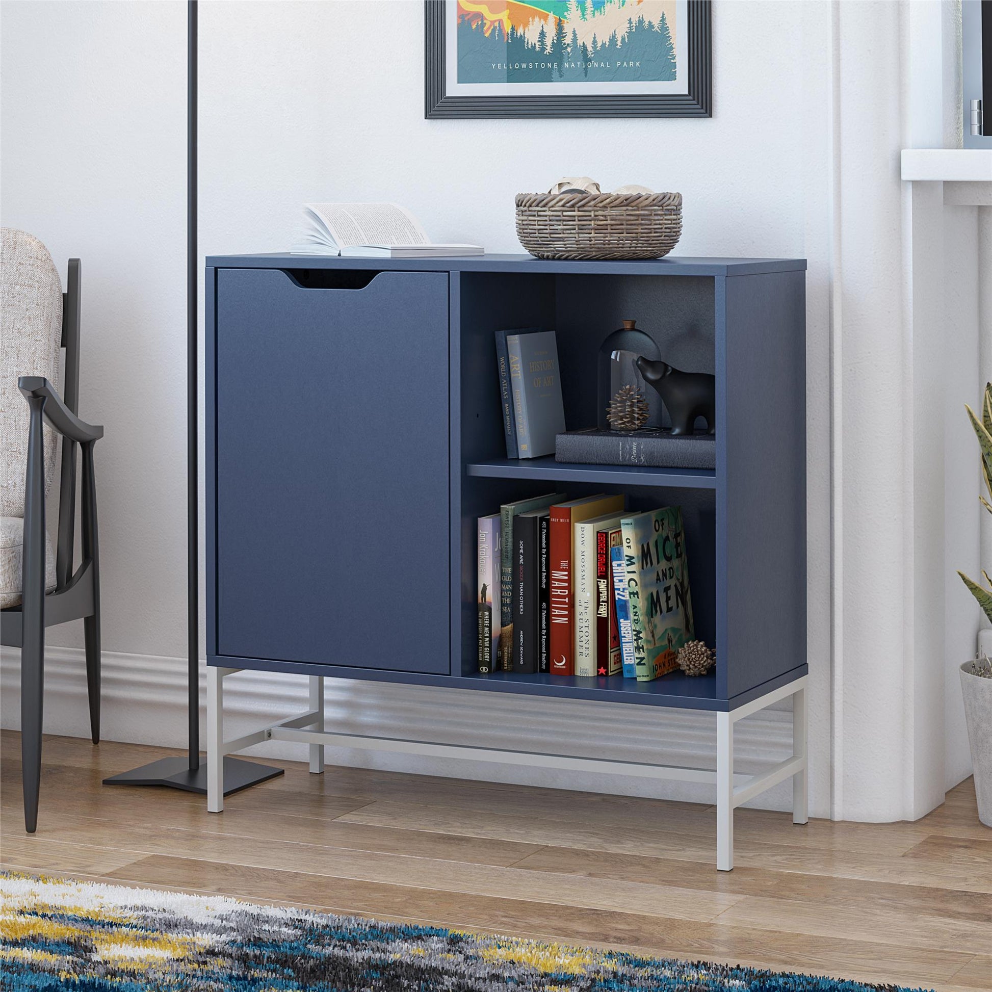 Bexley Bookcase - Navy