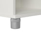 Basin 36" Wide Mudroom Storage Cabinet with Adjustable Shelving - White