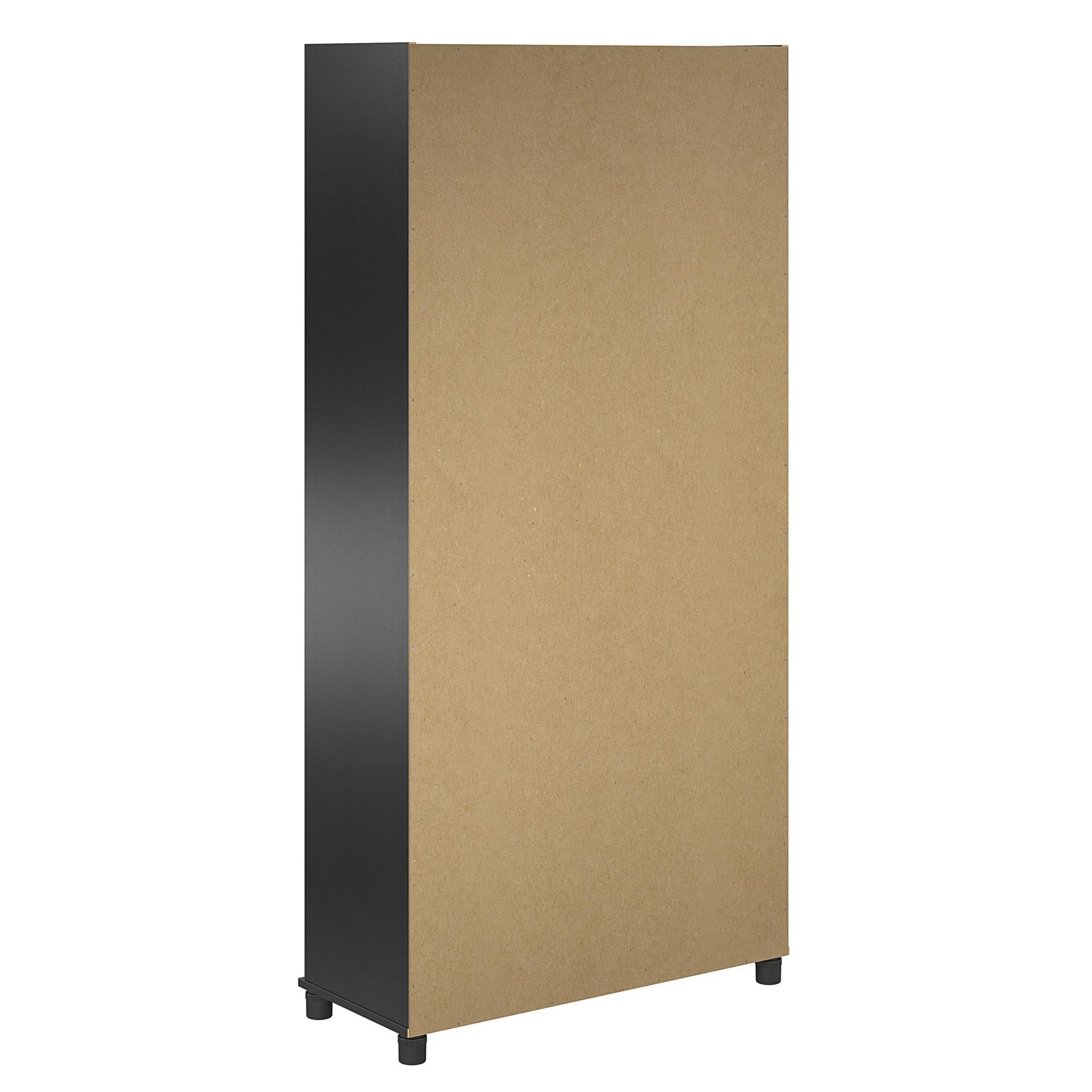 Basin 36" Wide Mudroom Storage Cabinet with Adjustable Shelving - Black