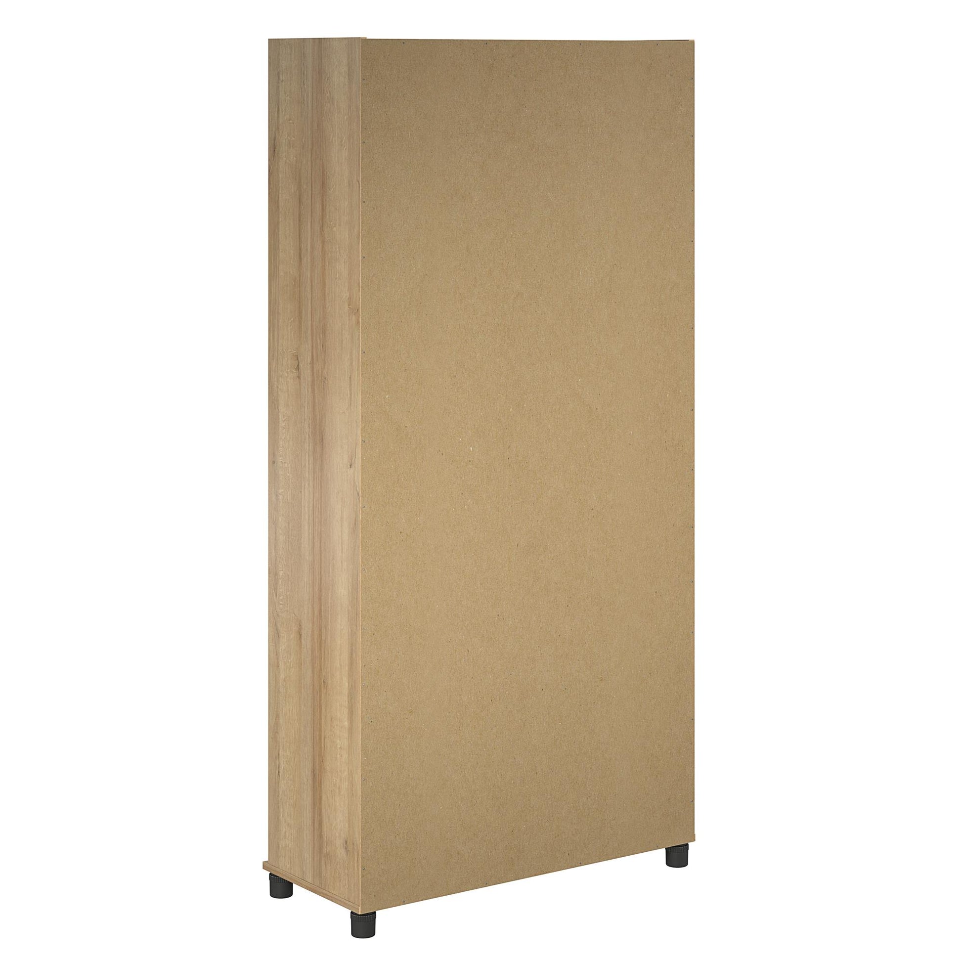 Basin 36" Wide Mudroom Storage Cabinet with Adjustable Shelving - Natural