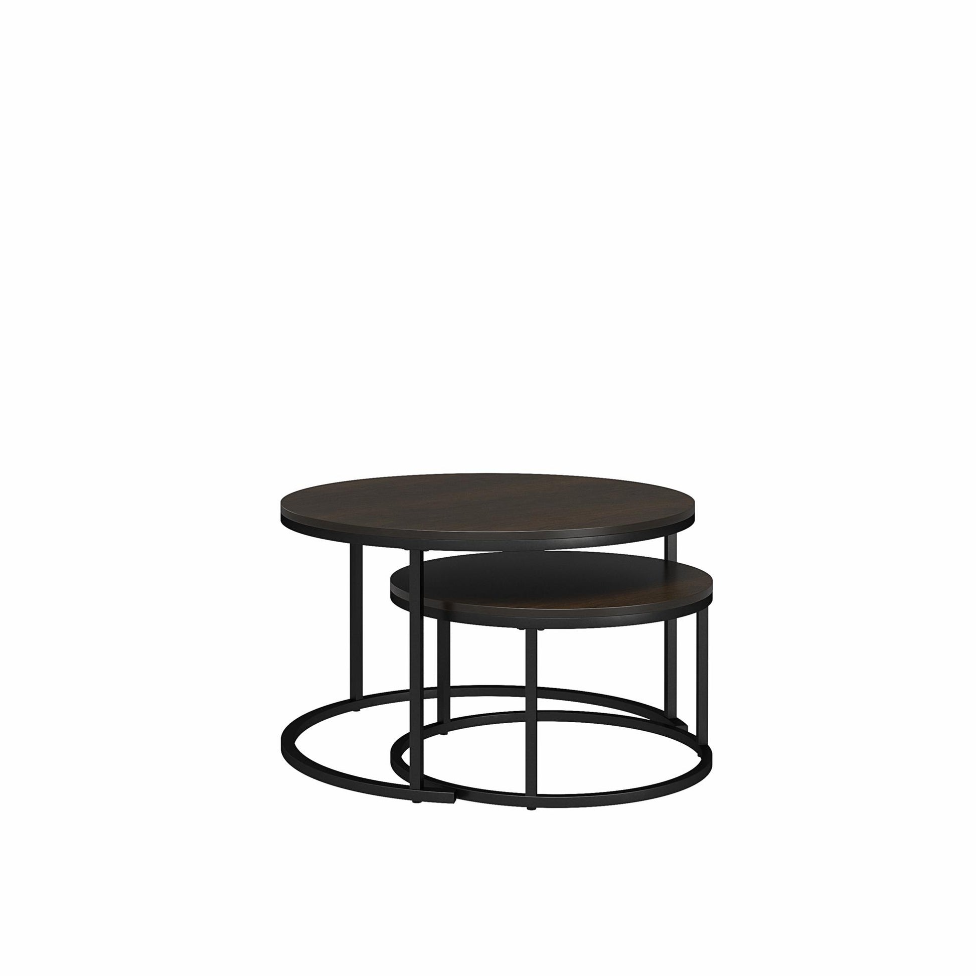 Camdale Nesting Coffee Table and End Table 4 Piece Set - Espresso