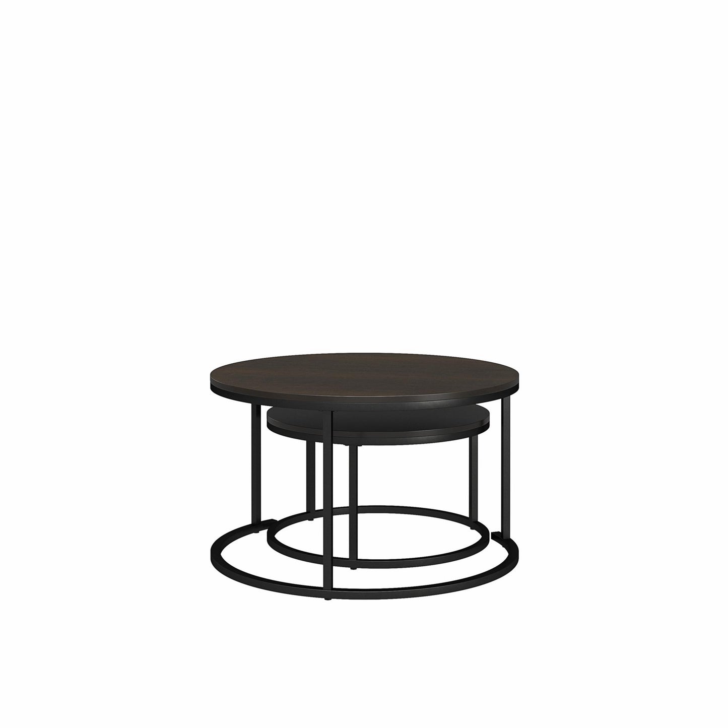 Camdale Nesting Coffee Table and End Table 4 Piece Set - Espresso