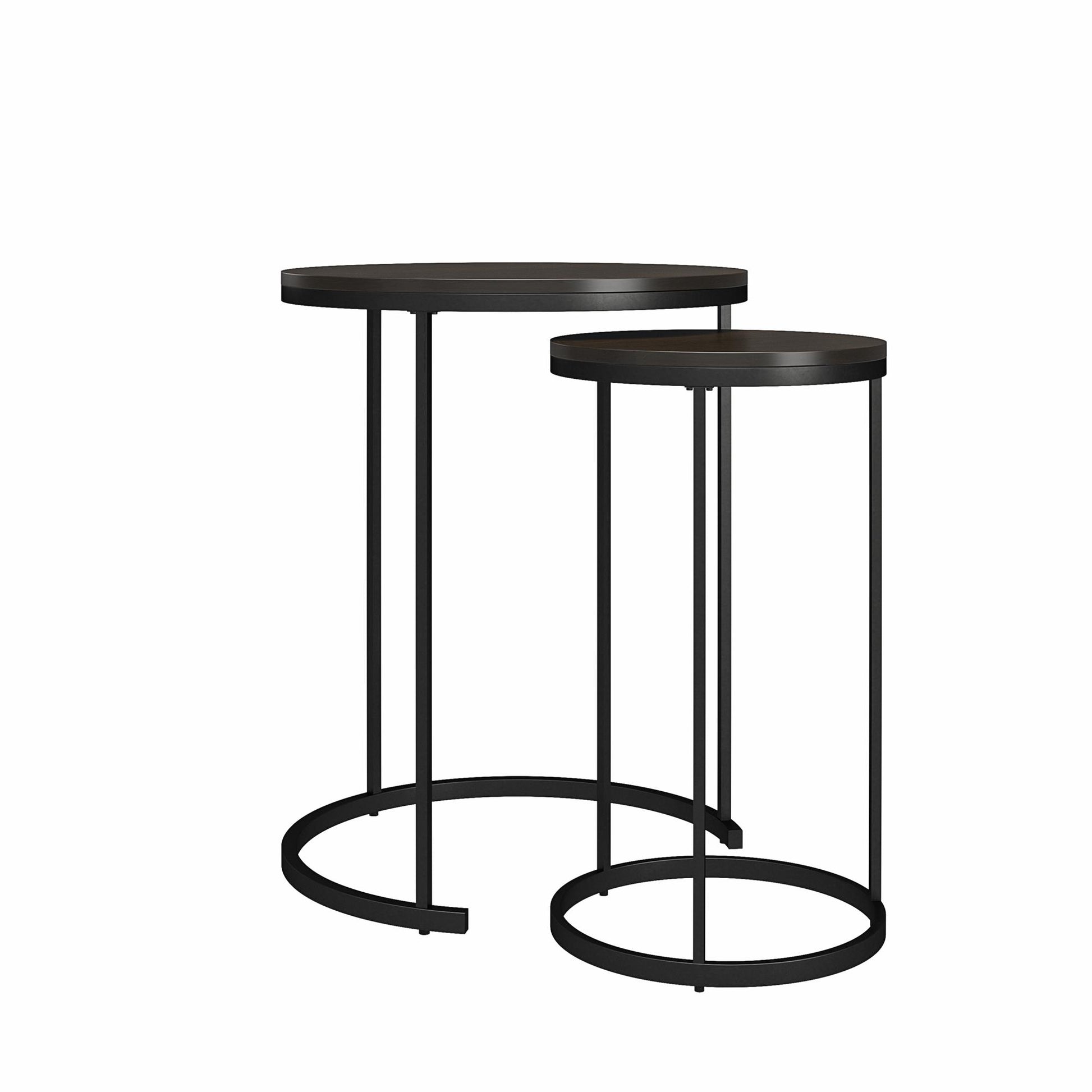 Camdale Nesting Coffee Table and End Table 4 Piece Set - Espresso