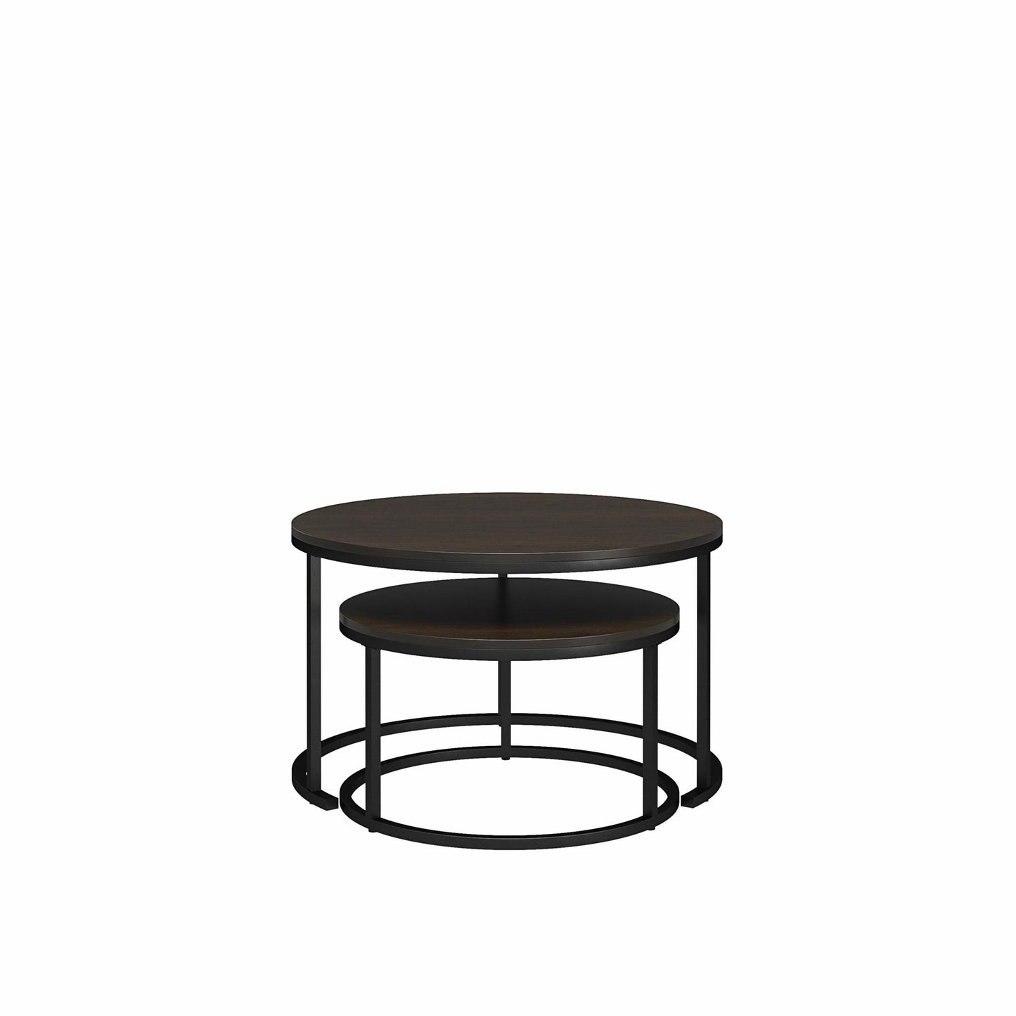Camdale Nesting Coffee Table and End Table 4 Piece Set - Espresso