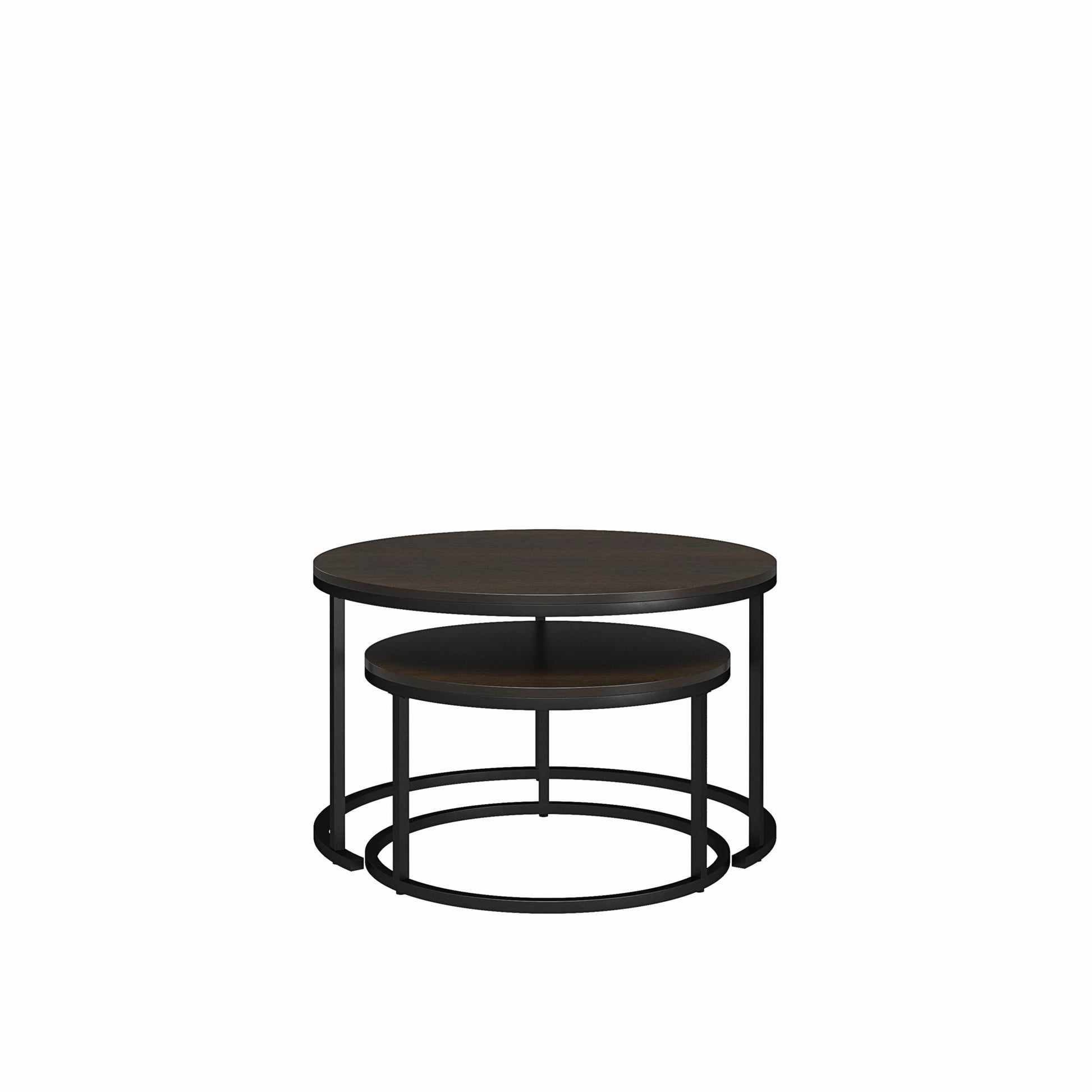 Camdale Nesting Coffee Table and End Table 4 Piece Set - Espresso