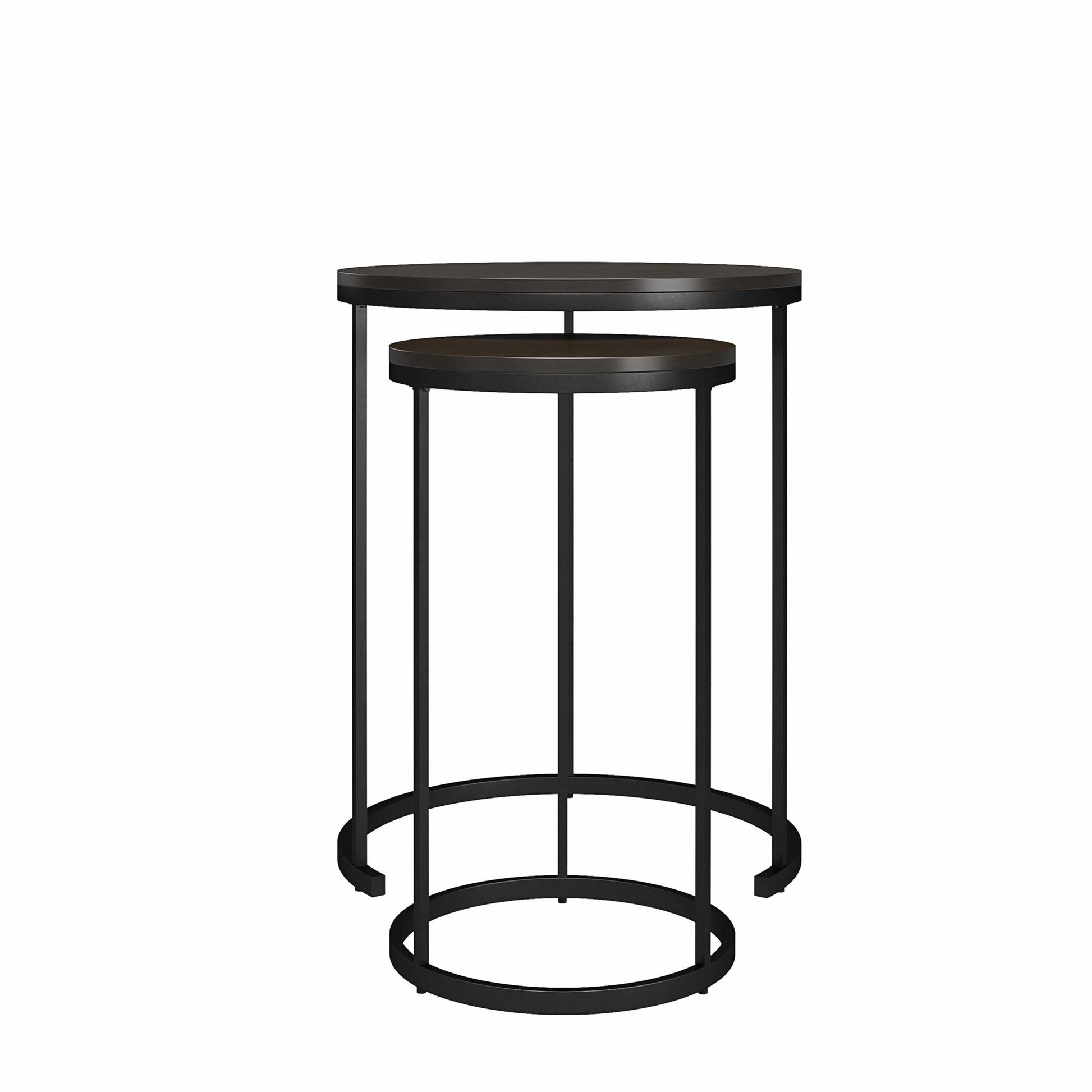 Camdale Nesting Coffee Table and End Table 4 Piece Set - Espresso
