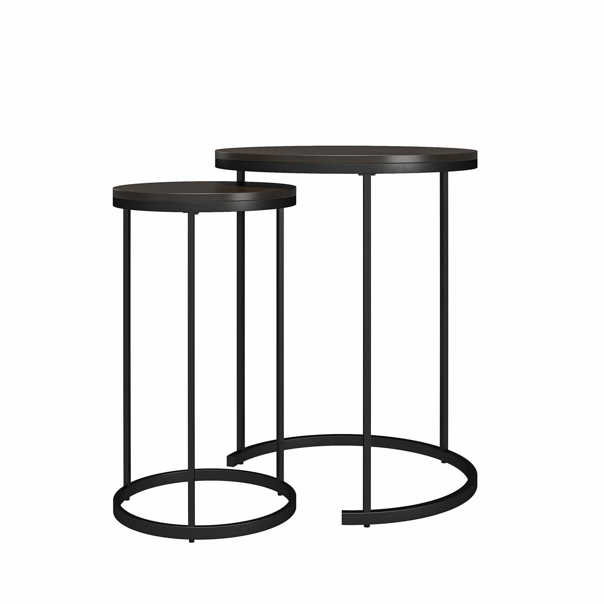 Camdale Nesting Coffee Table and End Table 4 Piece Set - Espresso