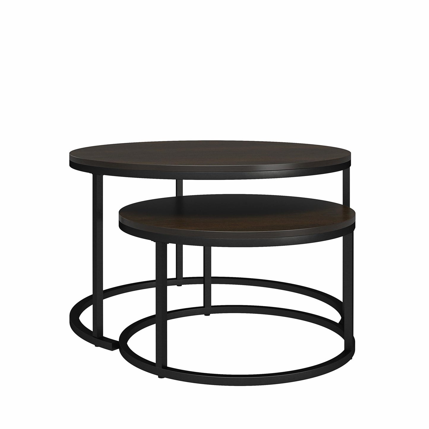 Camdale Nesting Coffee Table and End Table 4 Piece Set - Espresso
