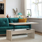 Winston Lift Top Coffee Table, Light Walnut - Light Walnut