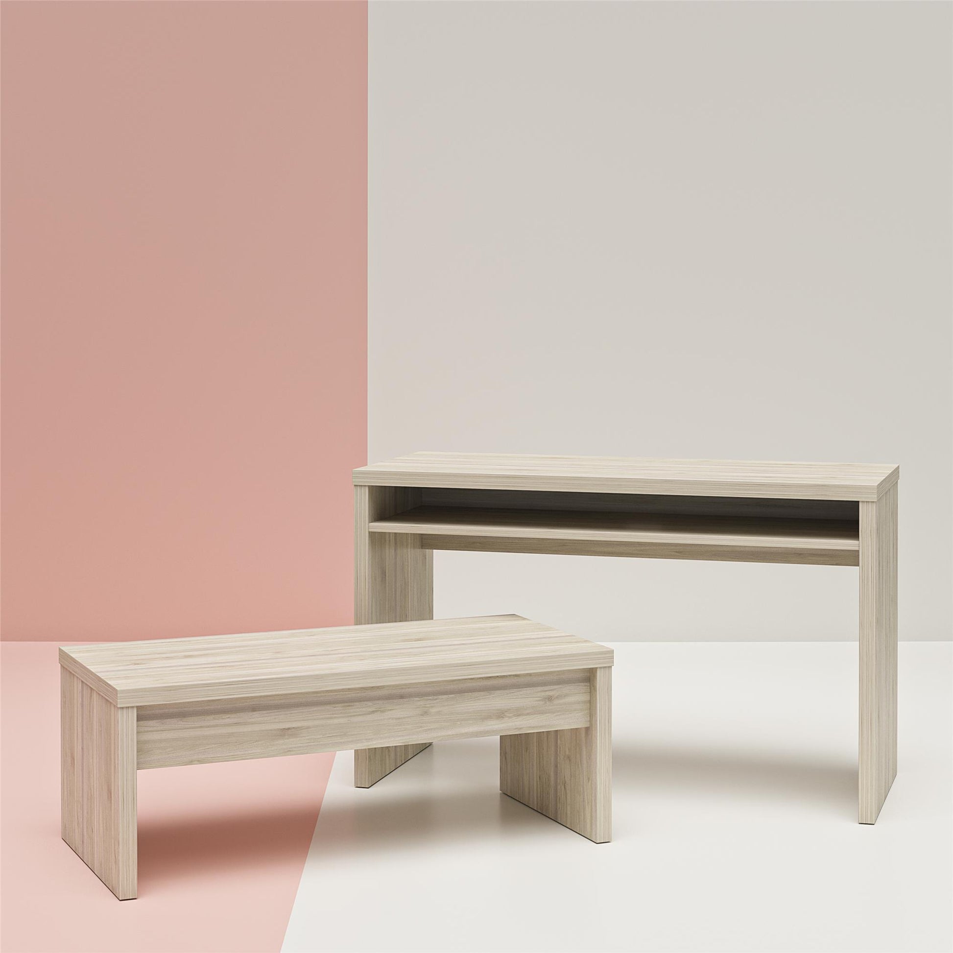 Winston Lift Top Coffee Table, Light Walnut - Light Walnut