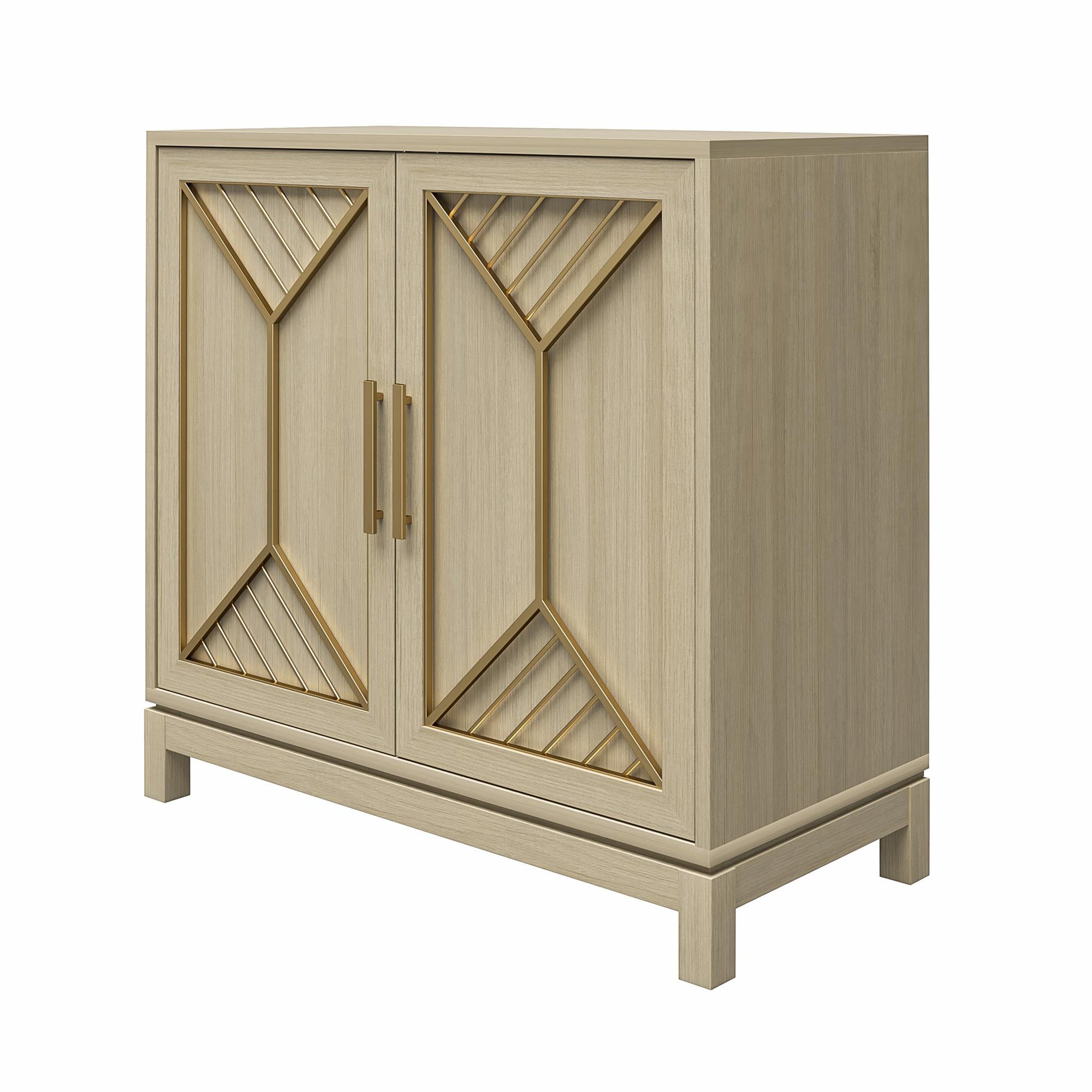 Neely Accent Cabinet, Pale Oak - Pale Oak