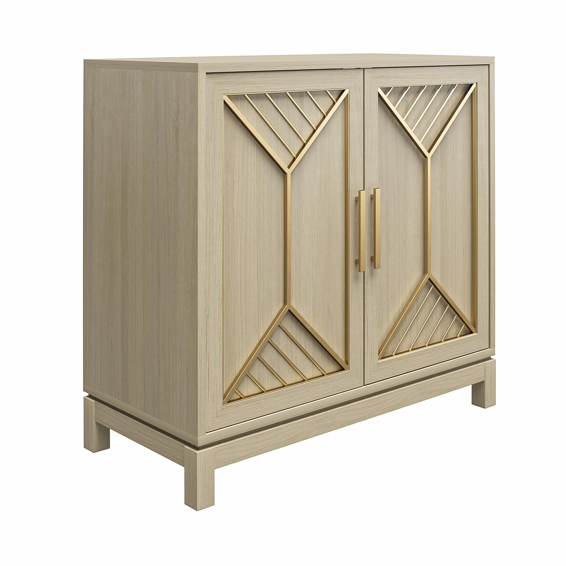 Neely Accent Cabinet, Pale Oak - Pale Oak