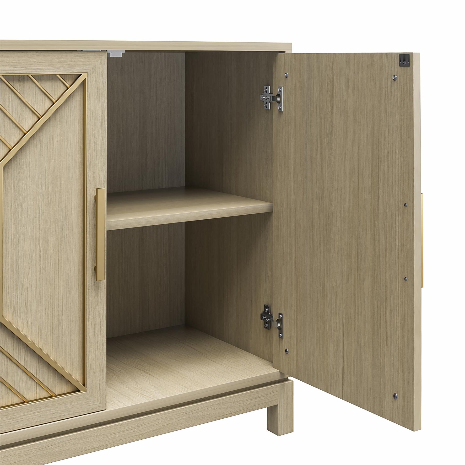 Neely Accent Cabinet, Pale Oak - Pale Oak