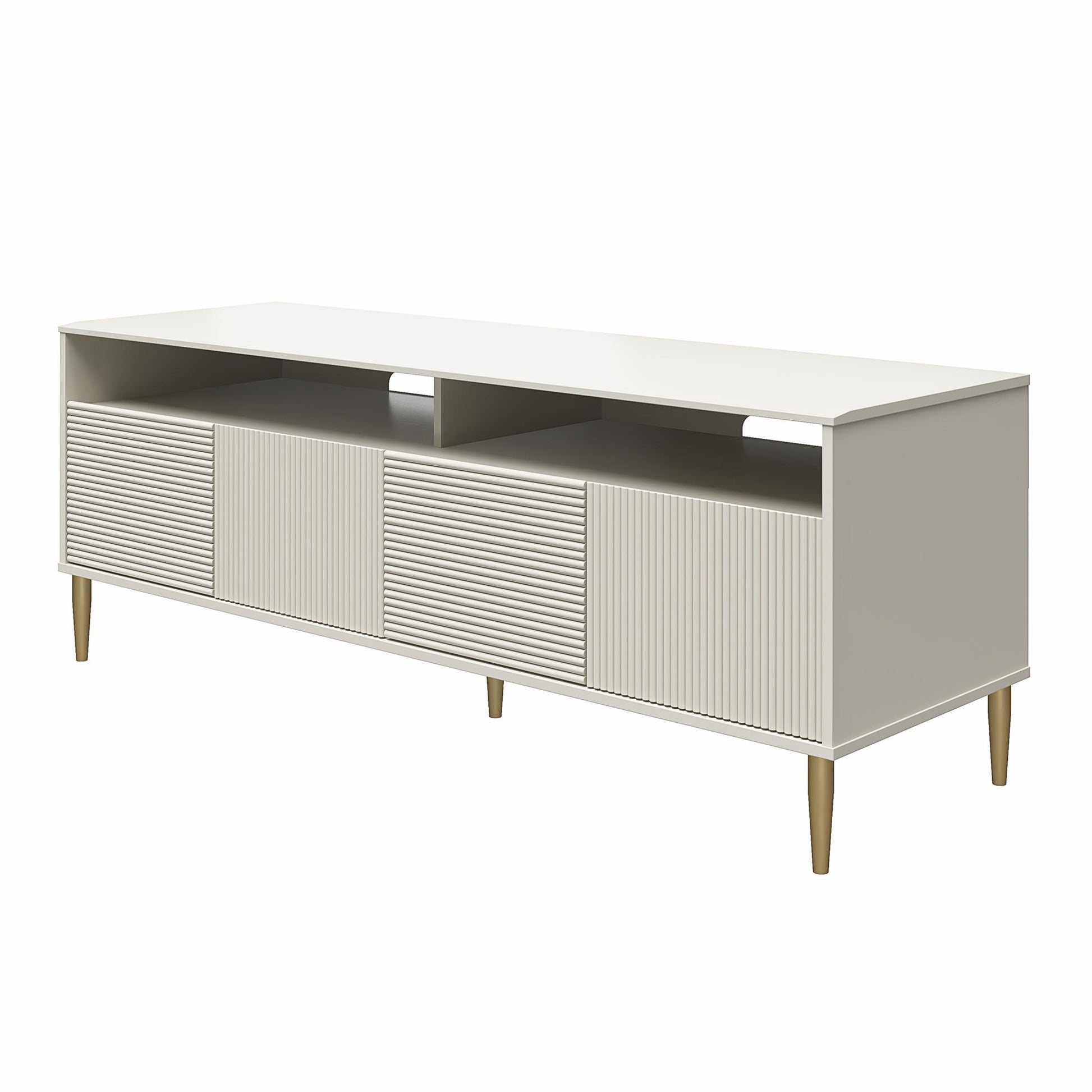 Daphne TV Console, Taupe  - Taupe