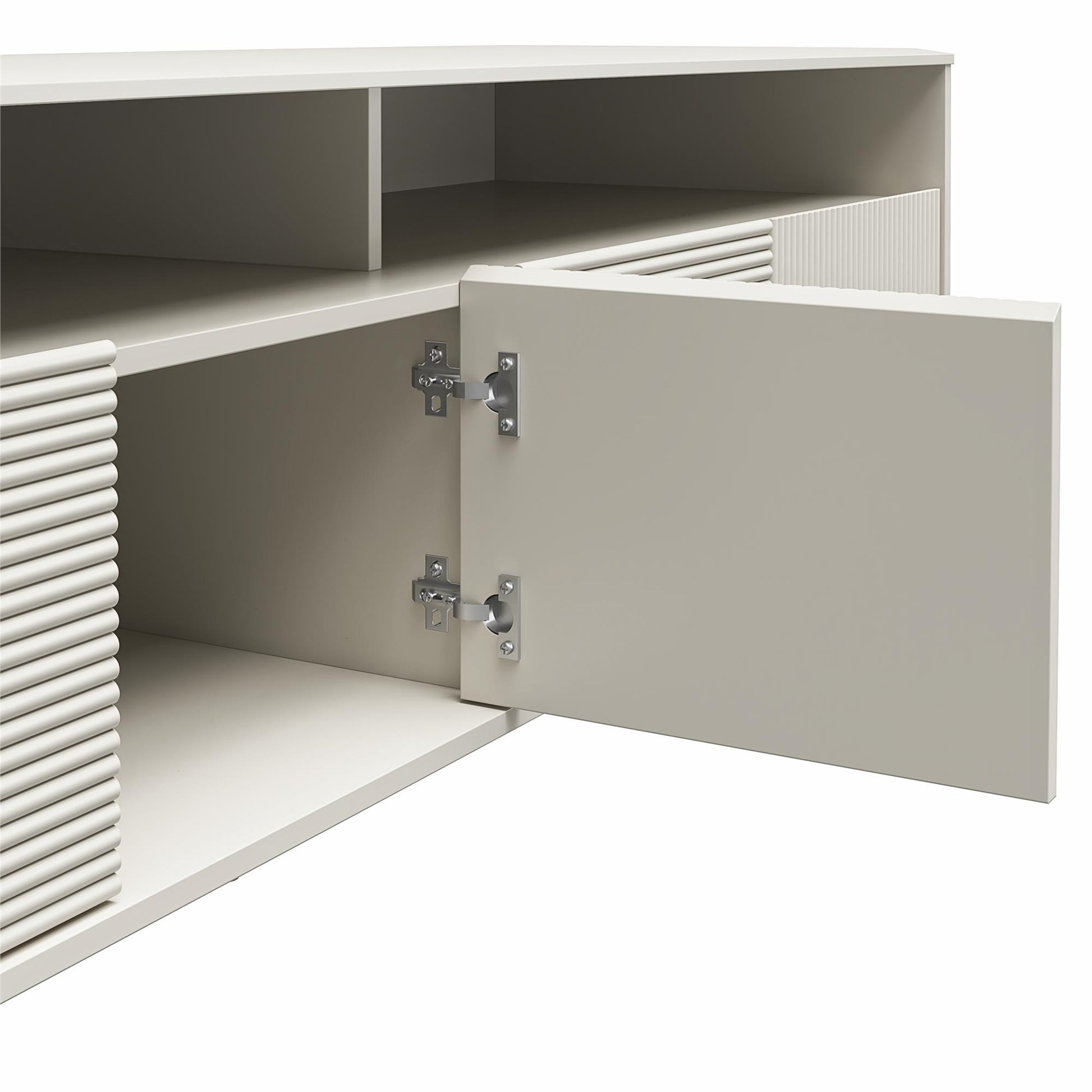 Daphne TV Console, Taupe  - Taupe