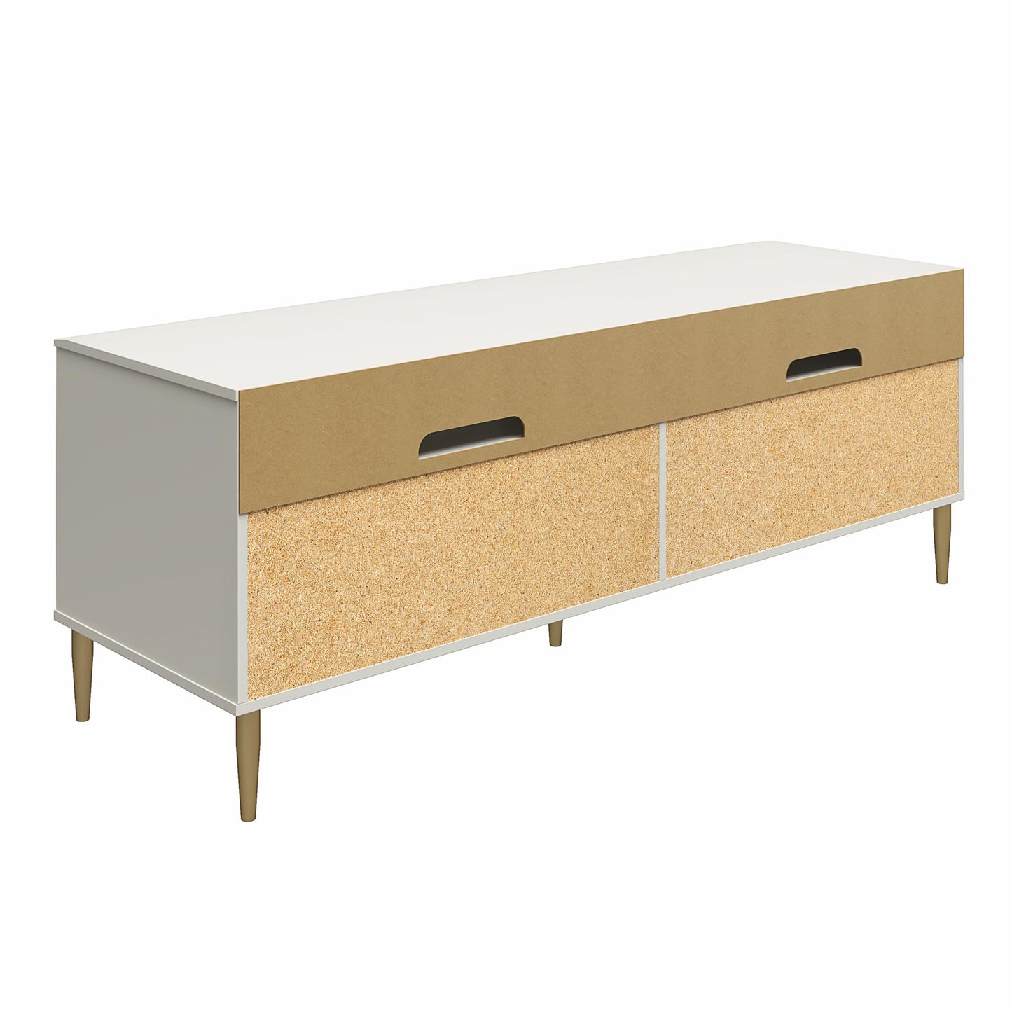 Daphne TV Console, Taupe  - Taupe