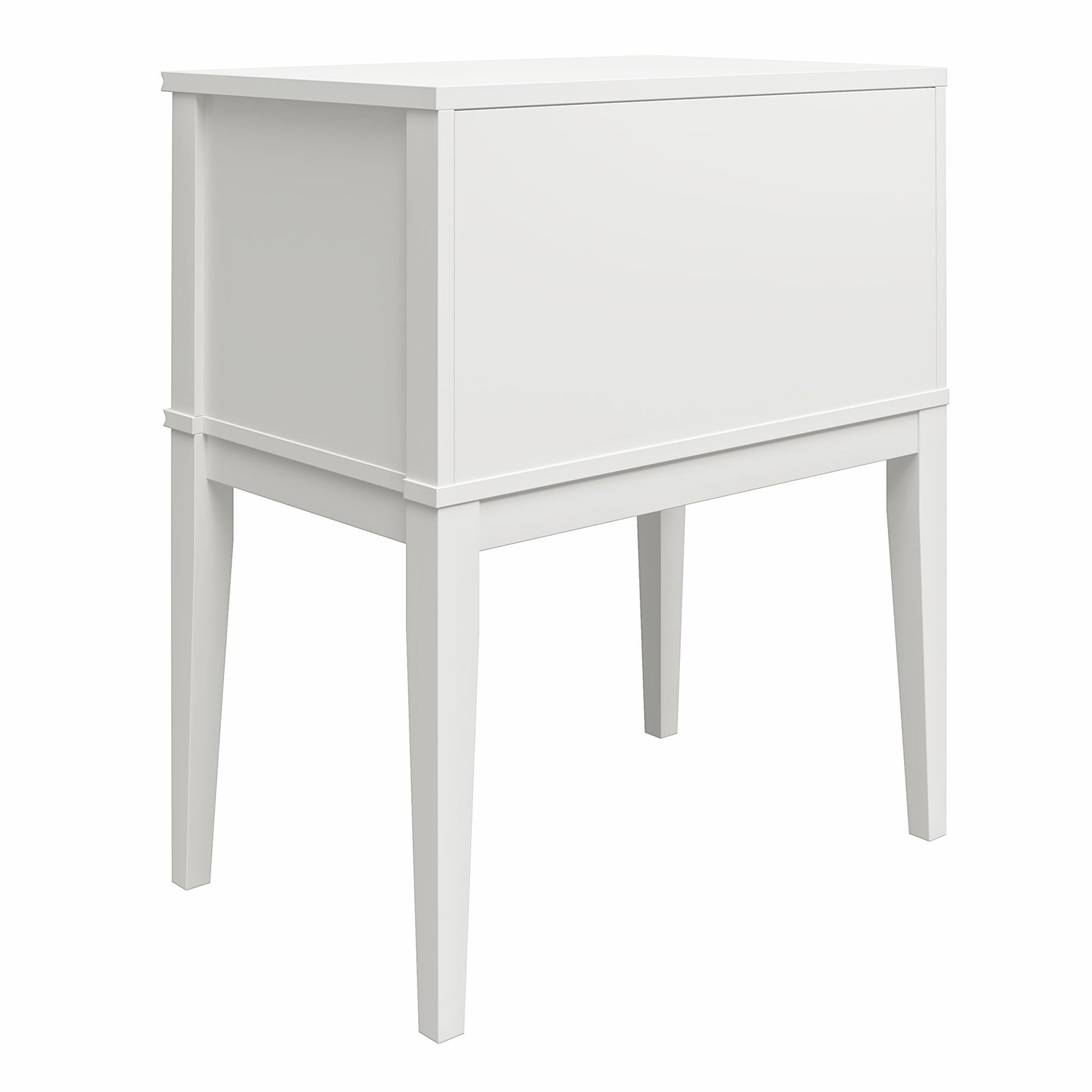 Stella Accent Table, White - White
