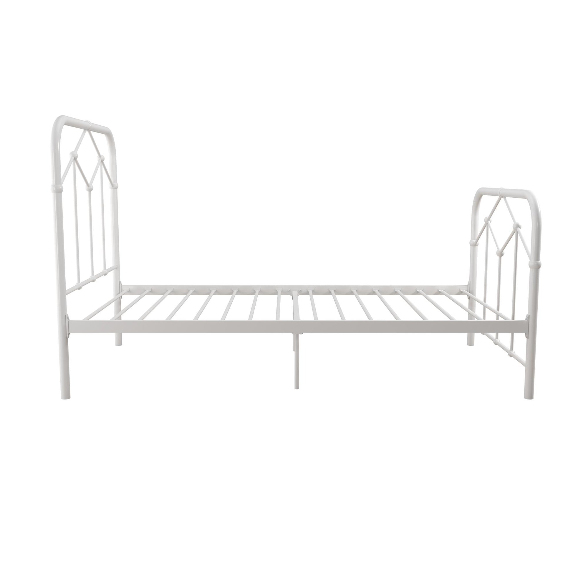 Francis Farmhouse Metal Bed - White - Twin