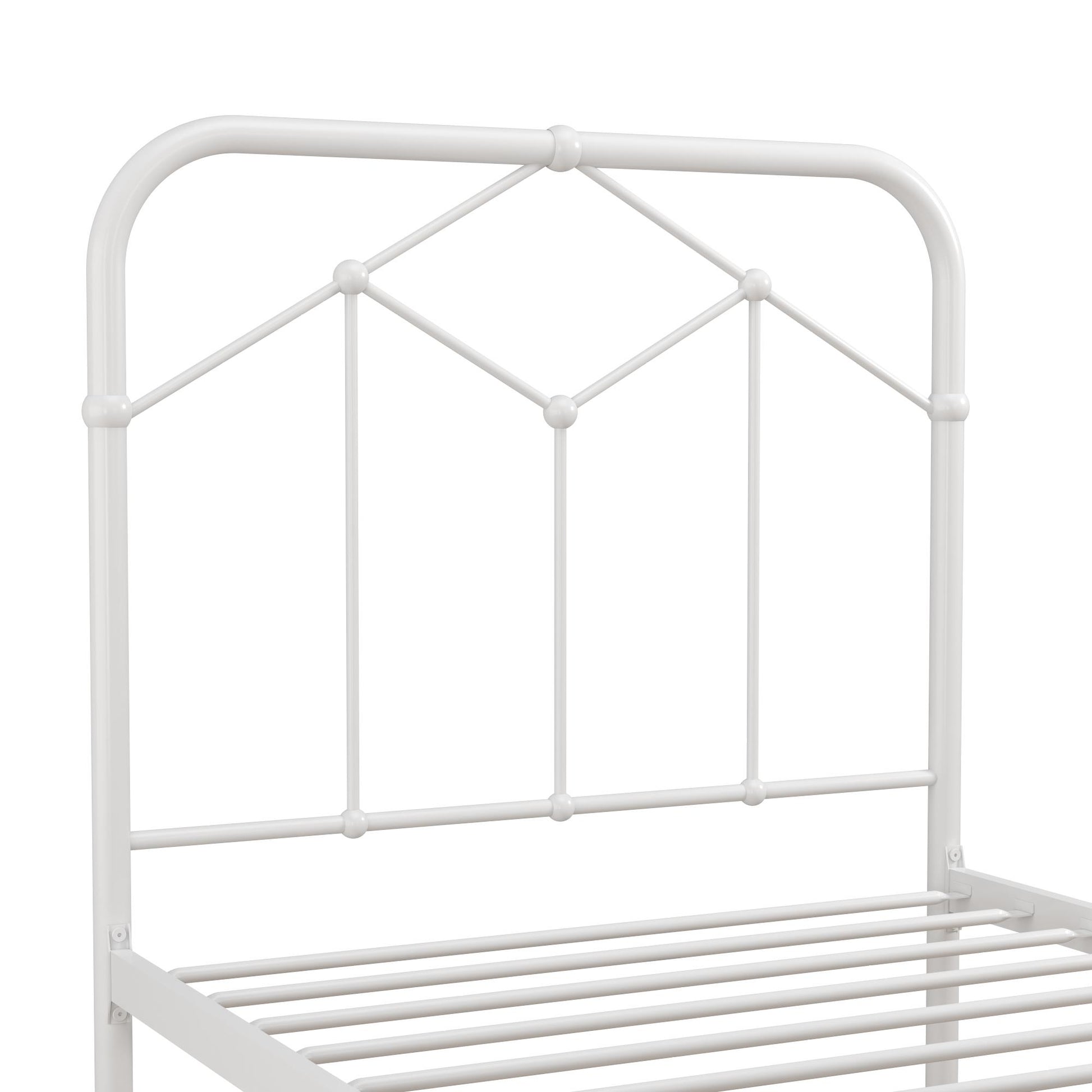 Francis Farmhouse Metal Bed - White - Twin