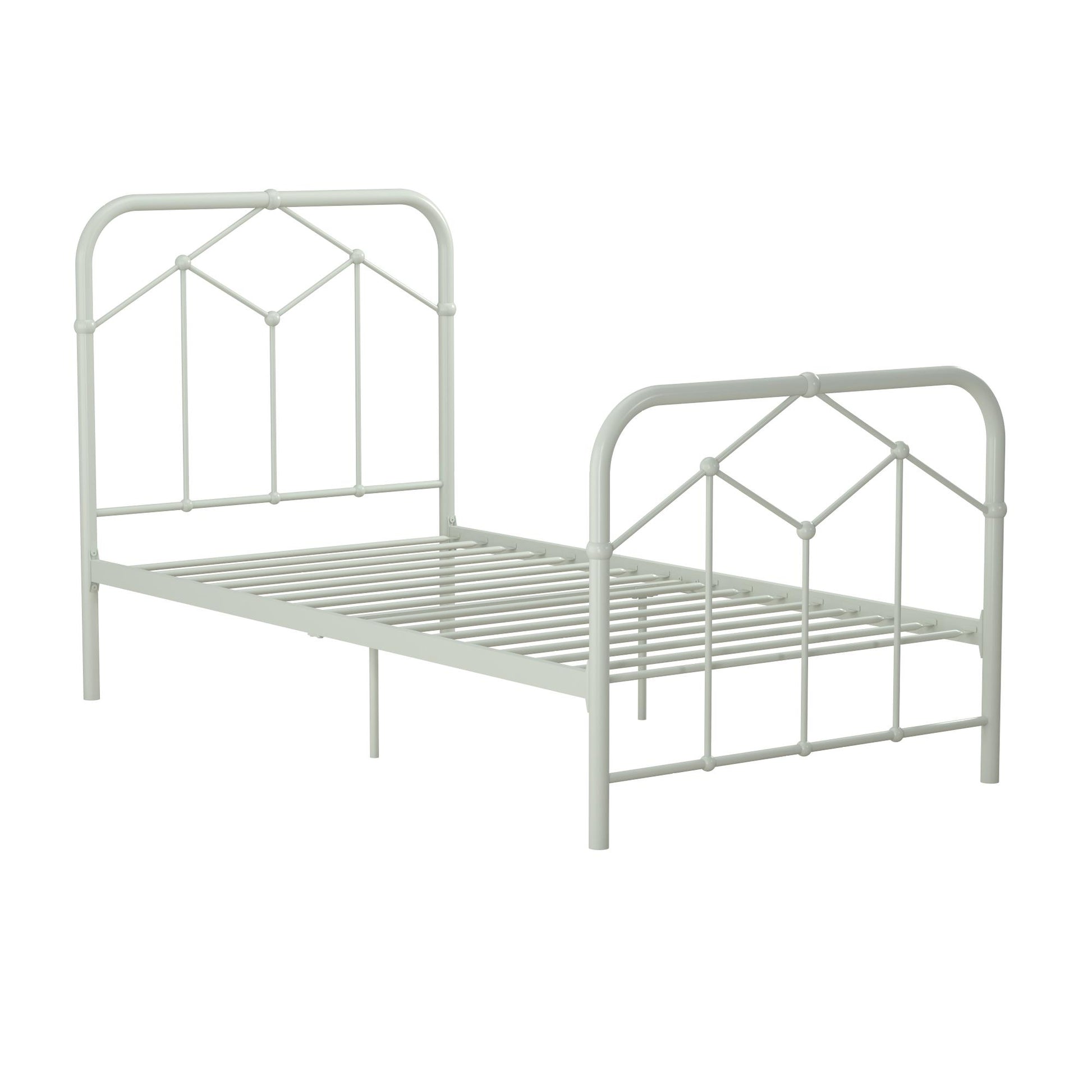 Francis Farmhouse Metal Bed - Green - Twin