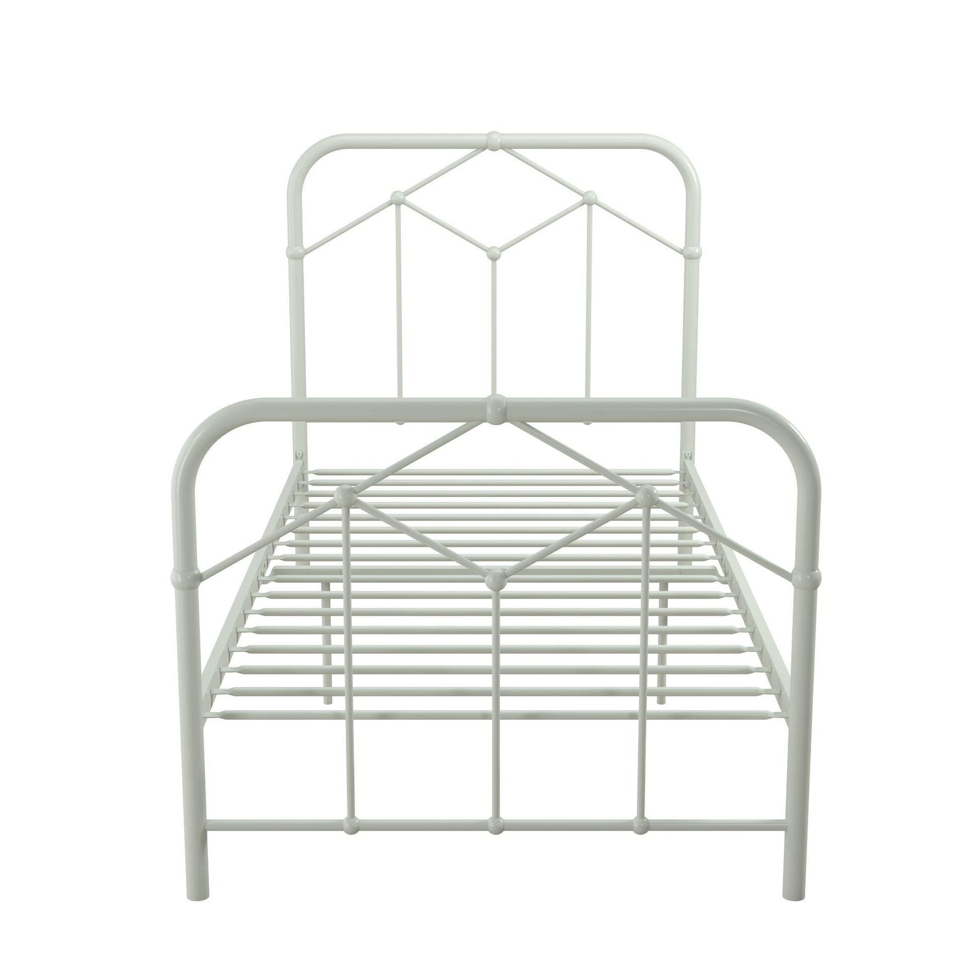 Francis Farmhouse Metal Bed - Green - Twin