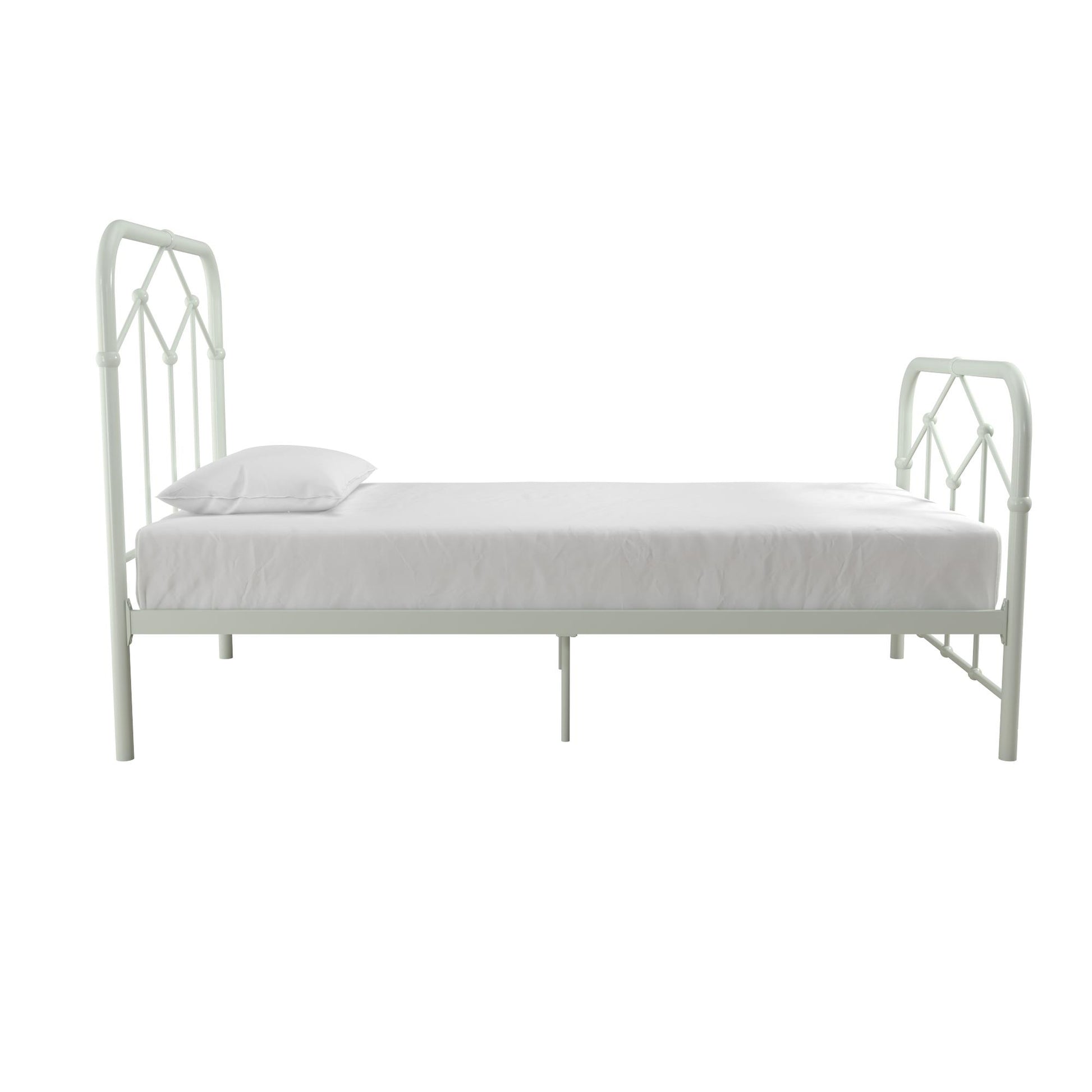 Francis Farmhouse Metal Bed - Green - Twin